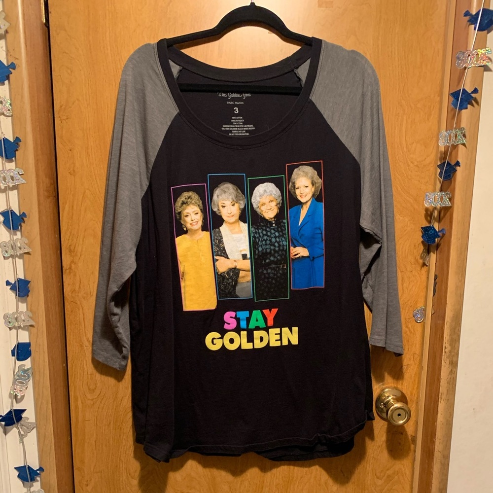 Torrid golden girls 3/4 length shirt